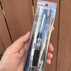 Jetstream Ballpoint Pen with Blue and Silver Design